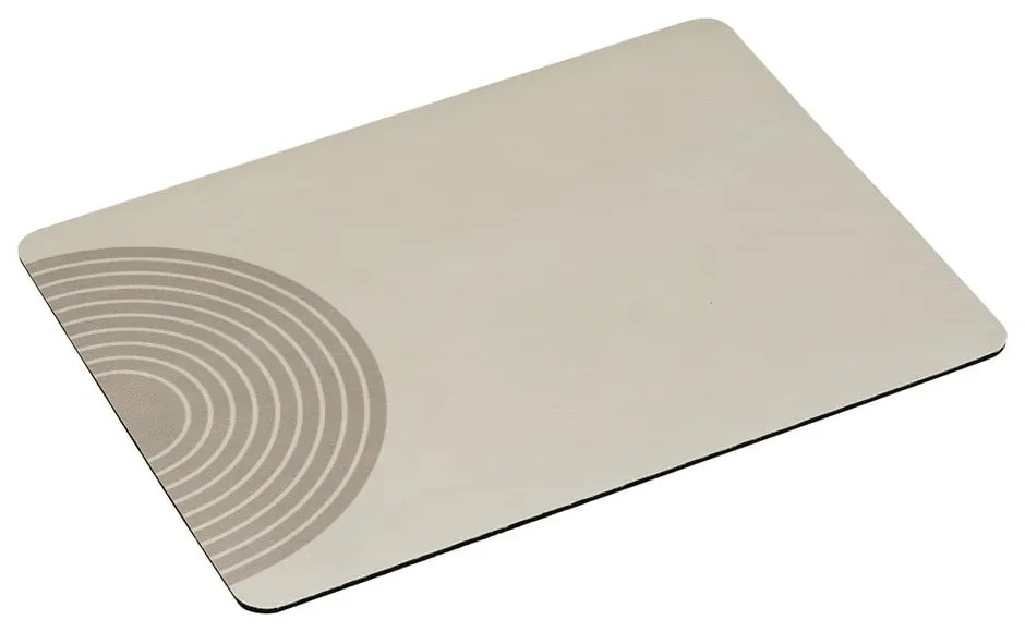 Tappetino scolapiatti beige in gomma 40x30 cm Dima – Wenko