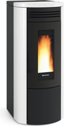 Termostufa a pellet idro Costanza 16,0 kW Bianco - Extraflame