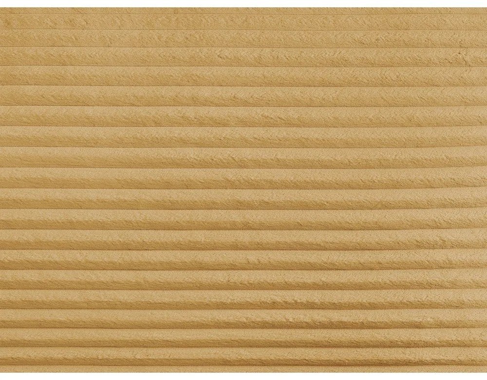 Letto matrimoniale giallo imbottito con spazio contenitivo con griglia inclusa 160x200 cm Jade – Bobochic Paris