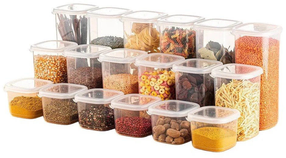 Dózy v sadě 18 ks na mouku/na těstoviny Fresco – Hermia