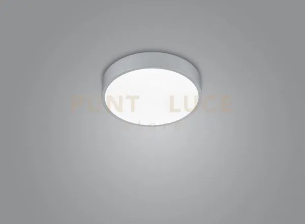 Plafoniera waco led dimmerabile d.30cm metallo alluminio 627413087