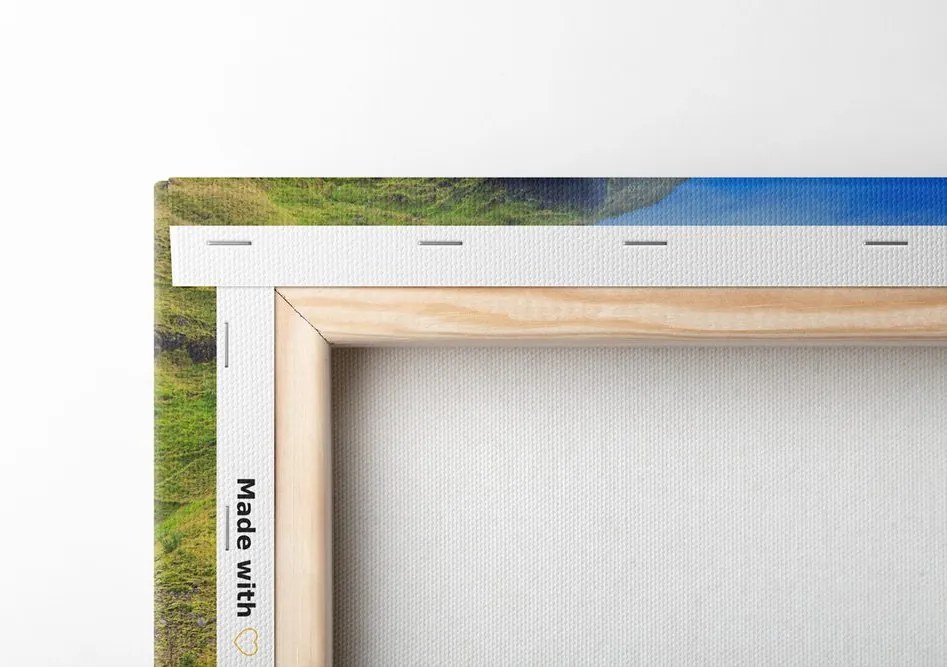 Quadro su tela – Cascata iconica in Islanda