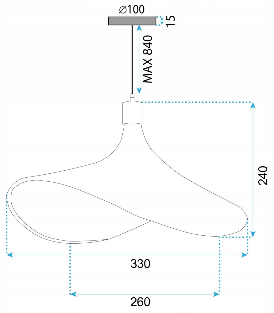 LAMPADA A SOSPENSIONE IN BAMBÙ APP1642-1CP 30cm