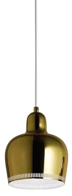 Artek - A330S Golden Bell Lampada a Sospensione Ottone/Bianco Artek