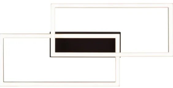 Brilliant - Plafoniera LED JORVIC LED/21W/230V 29x60 cm nera