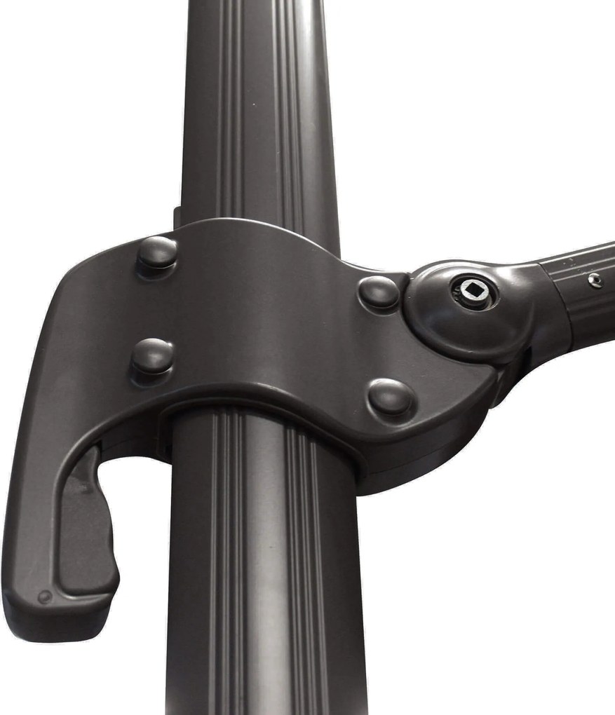 POLIS - ombrellone decentrato 3 x 3 m