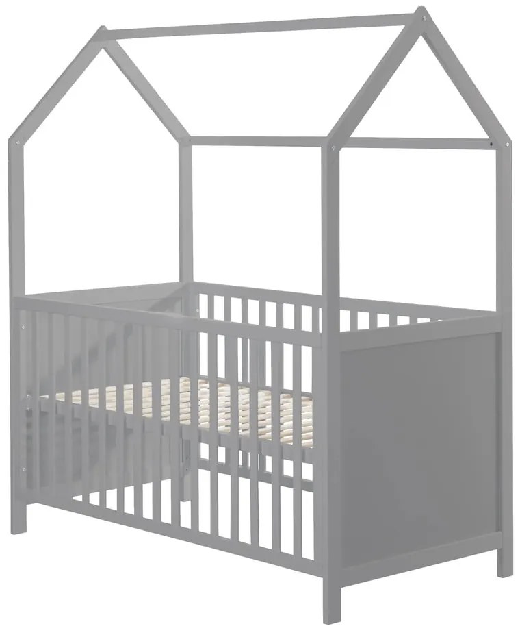 Lettino grigio 70x140 cm - Roba