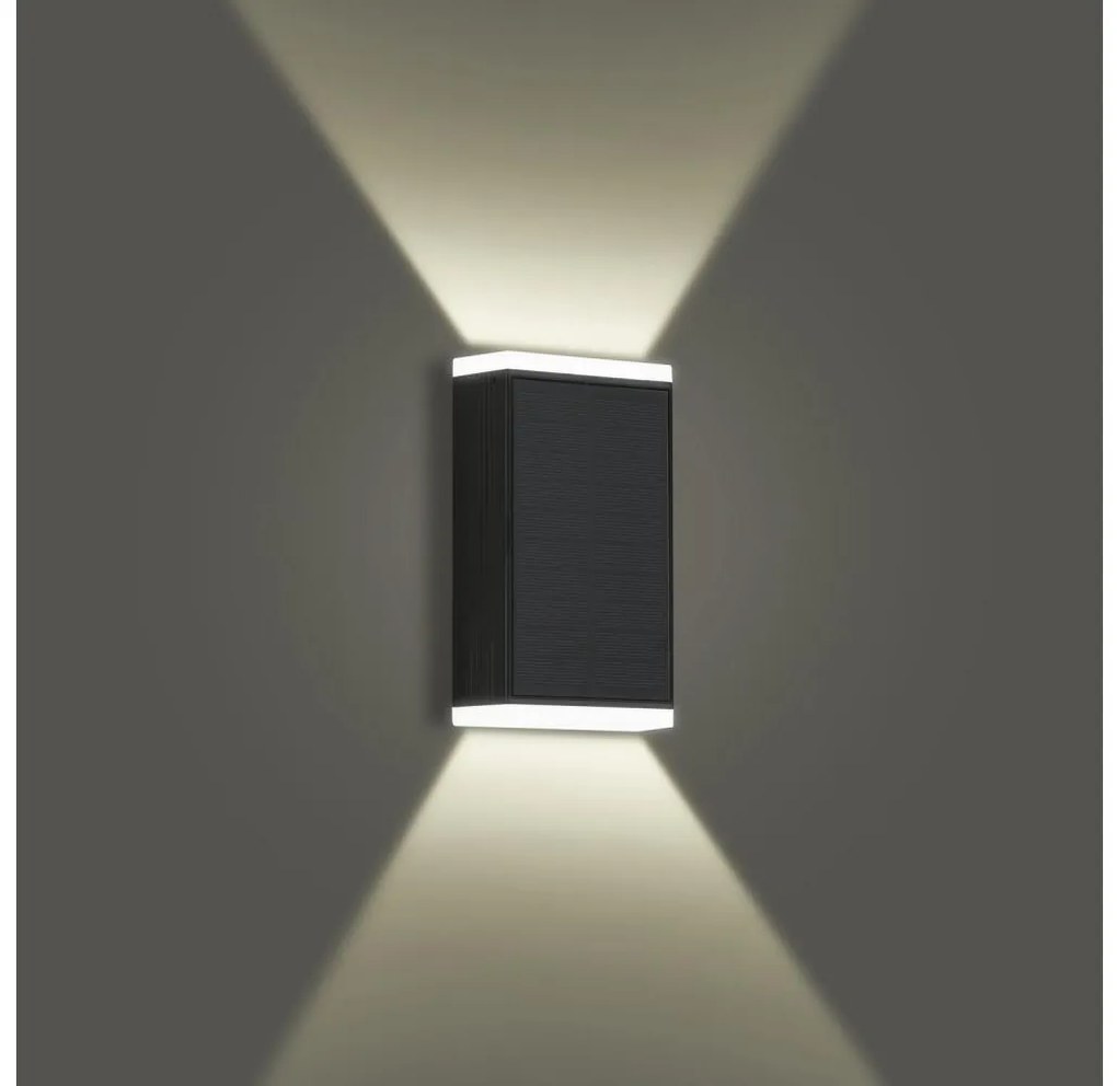 Brilagi - Lampada solare da parete SUN GUARD LED/2W/3,7V 2000mAh IP45