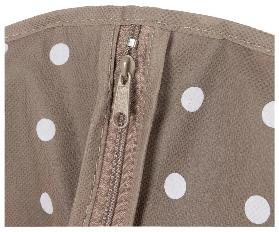 Copriabiti beige a pois, 100 cm Rivoli - Compactor