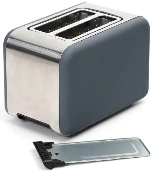 Tostapane a due fori 900W/230V inox/grigio