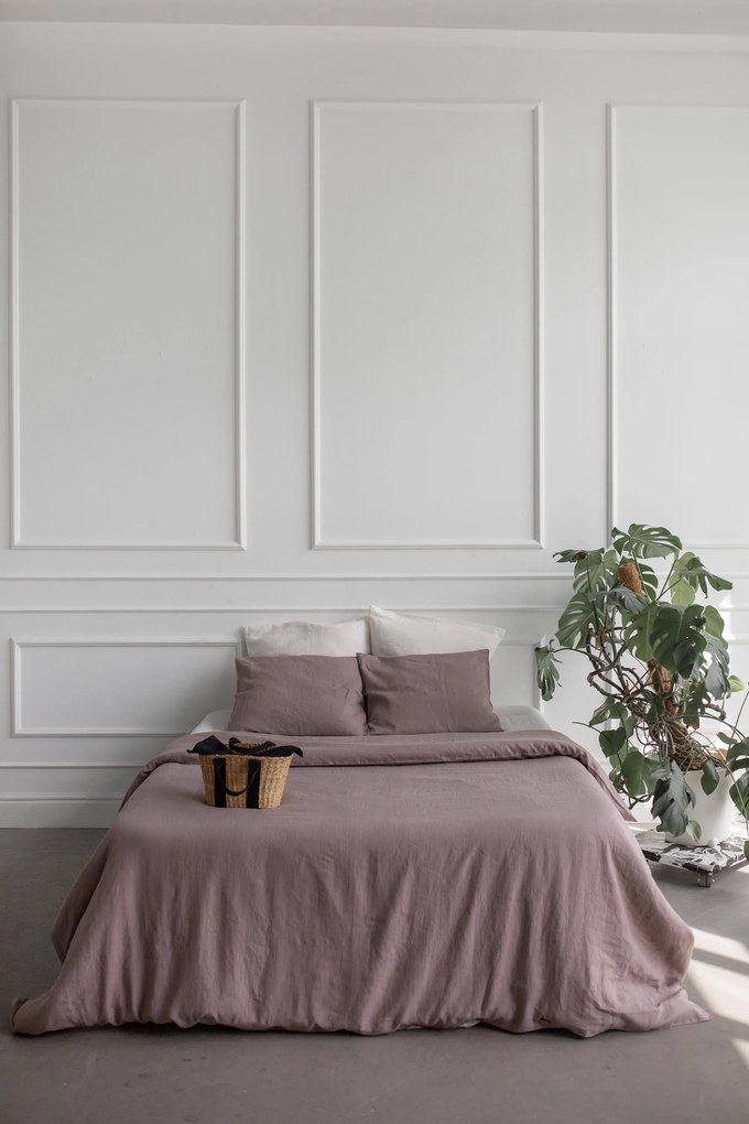 Set Biancheria Da Letto İn Rosy Brown / Us Double + Standart / Rosy Brown