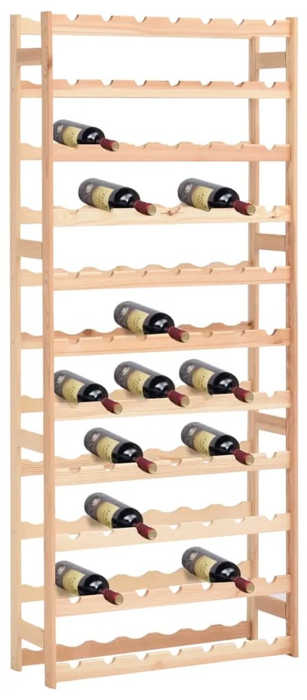 Portavini Da 77 Bottiglie İn Legno Di Pino /