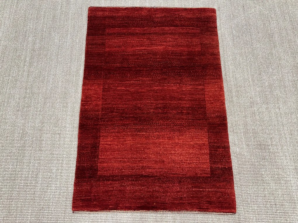 Loribaft Tappeto persiano 120x80 Rosso (Iran) Annodato A Mano
