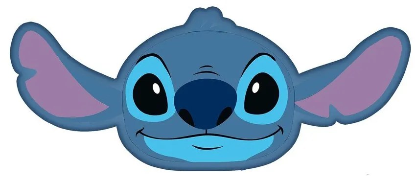 Cuscino per bambini in vello 41x32 cm Lilo and Stitch "Blue" – Jerry Fabrics