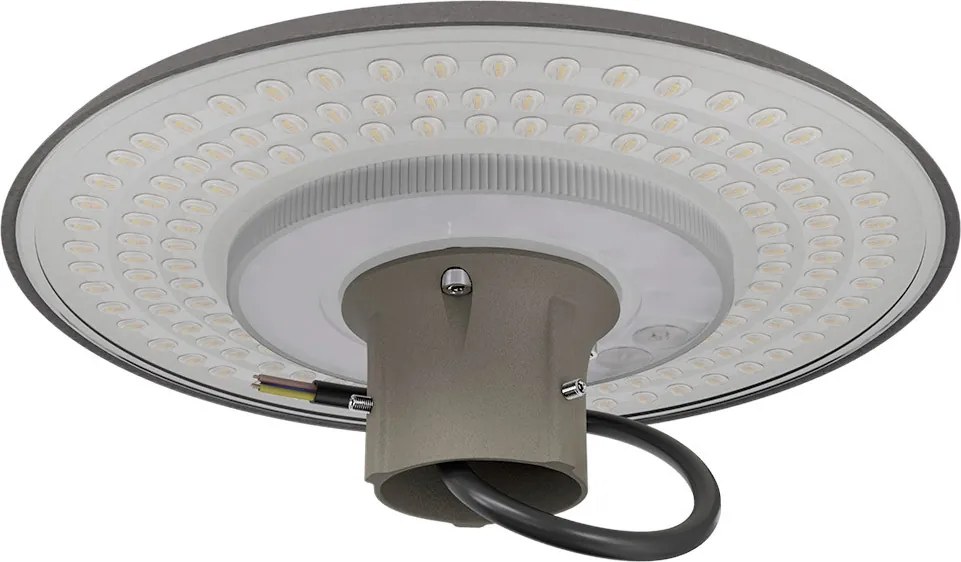 Lampione LED Circolare Grigio 30W 50W 70W IP65 CCT Bianco Variabile Colore Bianco Variabile CCT