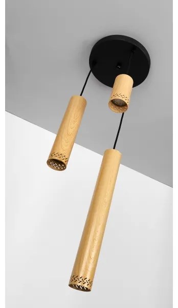 Lampadario su filo TUBO 3xGU10/25W/230V