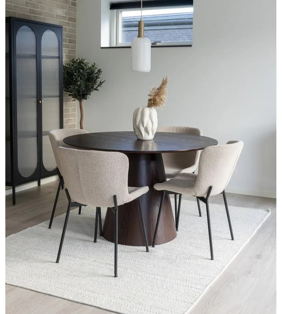 Sedie da pranzo beige in set di 2 Maceda - House Nordic