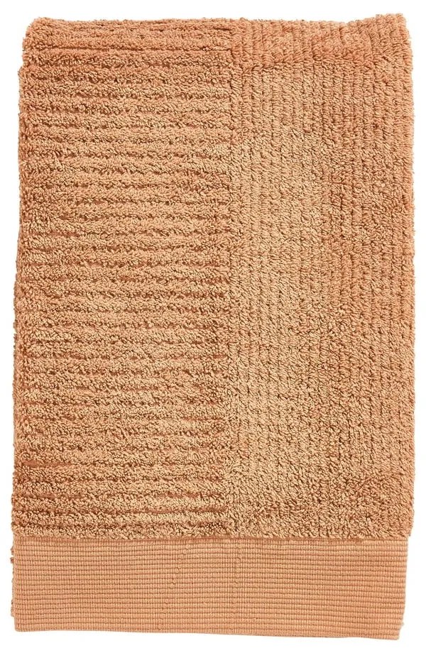 Asciugamano tipo terry giallo in cotone 70x140 cm Classic – Zone