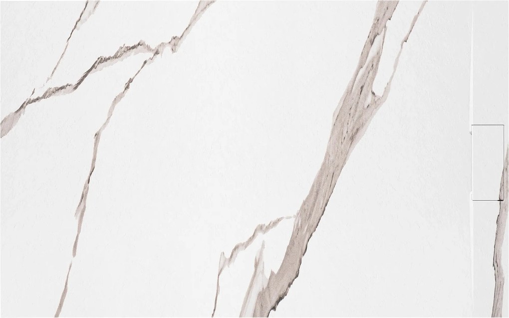 Piatto doccia Bazalt CARRARA WHITE 80x100
