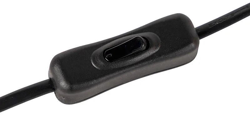 Lampada da tavolo Art Déco in ottone con vetro blu - Pallon