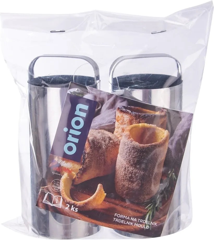 Set di stampi da forno in acciaio inox per torta a camino 2 pz ø 6 cm – Orion
