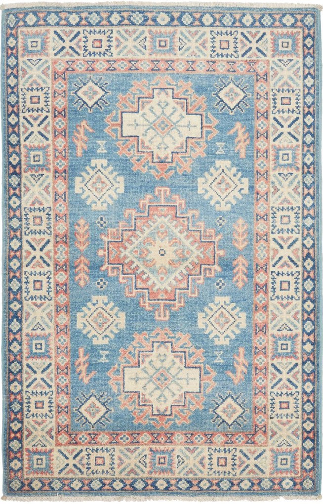 Kazak Tappeto orientale 80x130 (Pakistan) Annodato A Mano