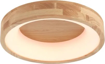 Brilagi-LED Plafoniera FALCON WOOD LED/30W/230V 3000/4000/6000K 45 cm legno