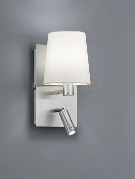 Marriot applique led 3,1w 310lm- 1, 3000k + 1 luce attacco e14  acc...