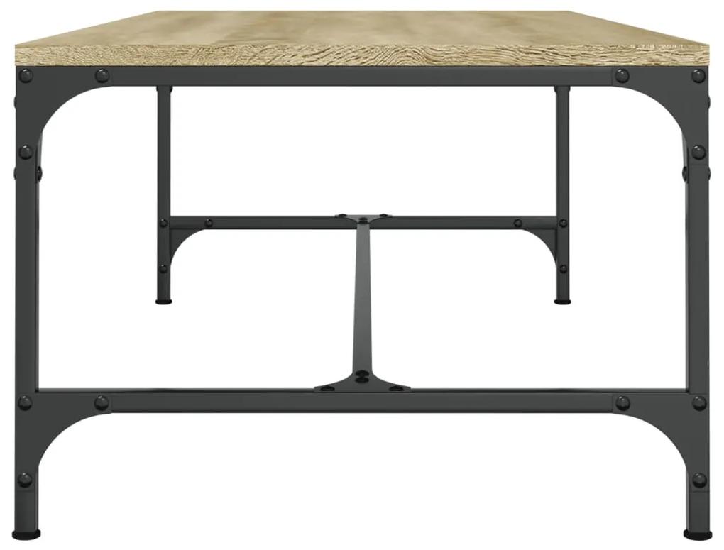 Tavolino da Salotto Rovere Sonoma 80x50x35 cm Legno Multistrato