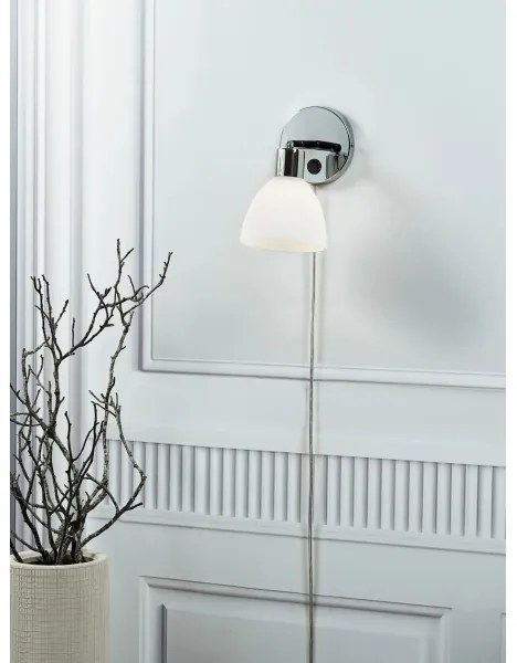 Nordlux - Lampada da parete RAY 1xE14/25W/230V bianca