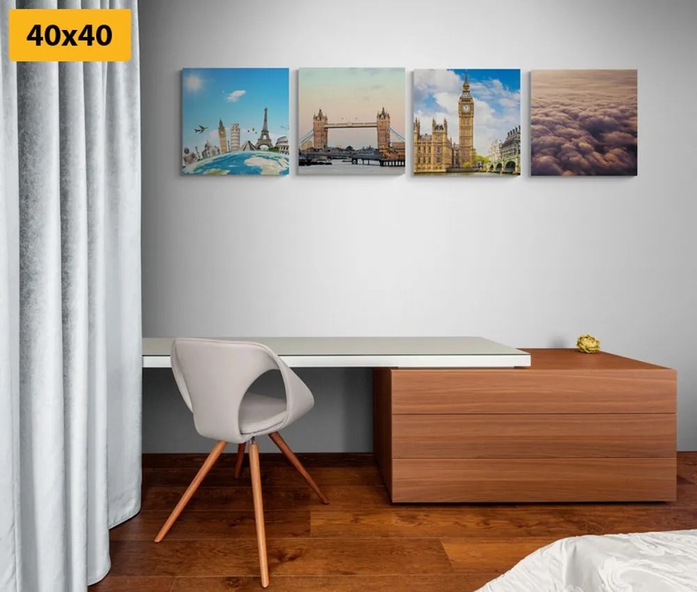 Set di quadri – Londra incantevole