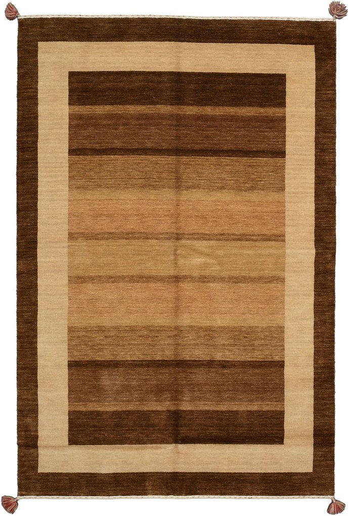 Loribaft Tappeto orientale 250 x 170 Beige (Indian) Annodato A Mano