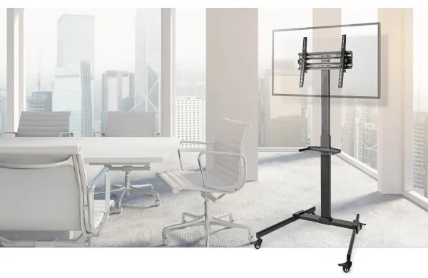 Nedis TVSM5100BK - Supporto da pavimento per TV 32-55" nero