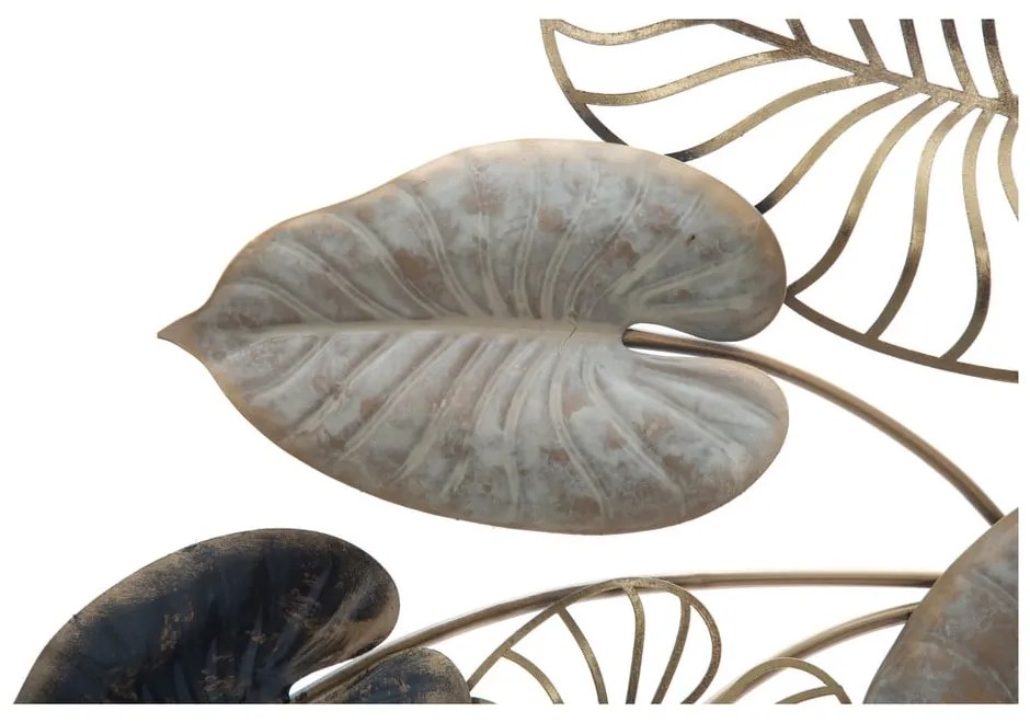 Decorazione da appendere in metallo con motivo a foglie Mauro Ferretti -A-, 131 x 61 cm Century - Mauro Ferretti