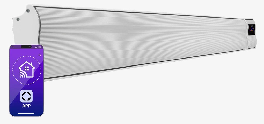 blumfeldt Cosmic Beam Smart 30 riscaldatore radiante a infrarossi 3000W gestione da app telecomando