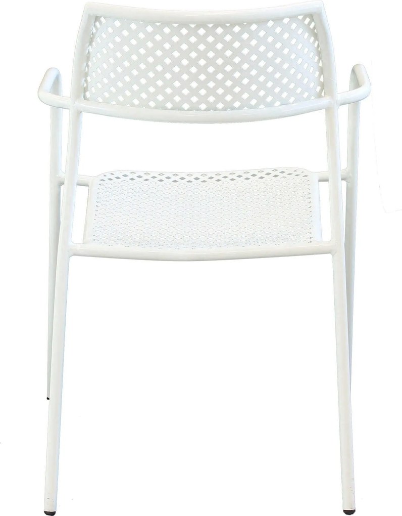 INDEX - set tavolo in metallo cm 80 x 80 x 73h con 2 poltrone Aviim