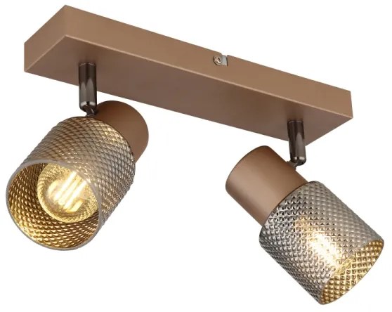 Globo 54314-2 - Faretto SATELLA 2xE14/40W/230V