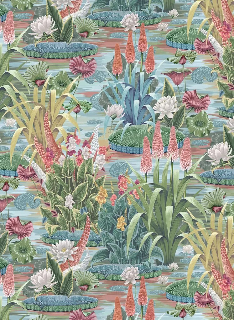 Osborne & Little Tapete Elysium - Aqua
