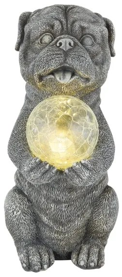 Globo - Decorazione solare LED/0,02W/3V IP44 cane