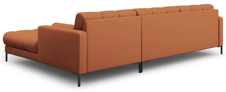 Divano angolare color mattone (angolo destro) Bali - Cosmopolitan Design