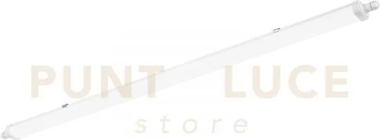 Plafoniera led stagna artic bianca 45w 5500lm 4000k ip65 150x6,8x4,3cm