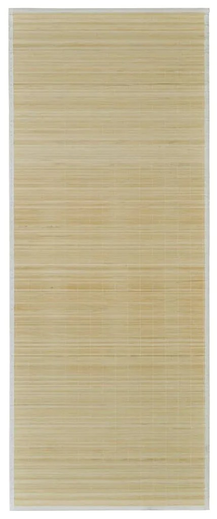 Tappeto Rettangolare in Bambù Naturale 150 x 200 cm