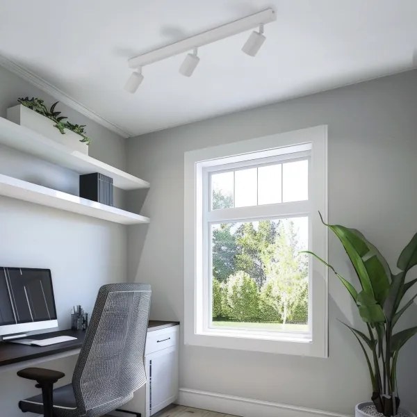 Faretto NEX 3xGU10/10W/230V bianco