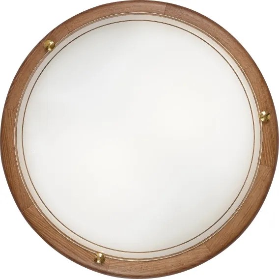 Brilagi - Plafoniera ORBIS 2x E27/60W/230V Ø 38 cm pino