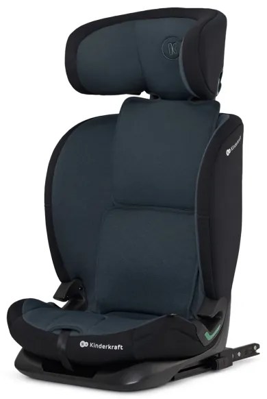 KINDERKRAFT - Seggiolino auto ONETO 3 i-Dimensioni (76-150 cm) + Isofix Graphite nero