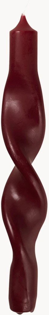 Set di 2 candele a bastoncino fatte a mano Twist