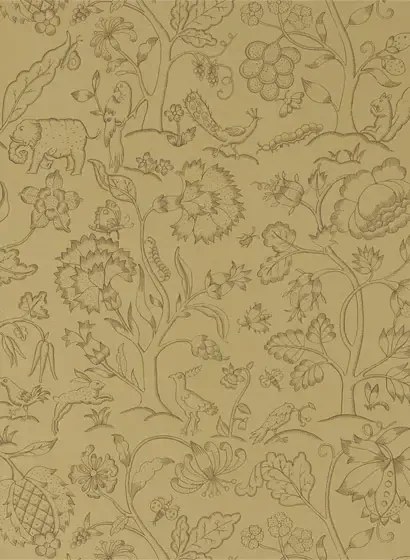Morris & Co Carta da parati Middlemore - Antique Gold