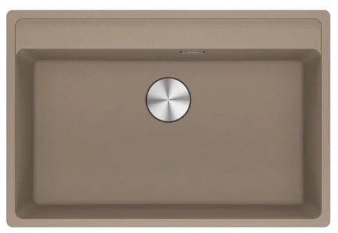 Lavello integrato 1 vasca in fragranite marrone FRANKE Maris L 51 x L 76 cm