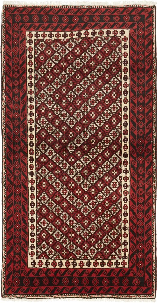 Tappeto persiano 190 x 100 (Iran) Annodato A Mano