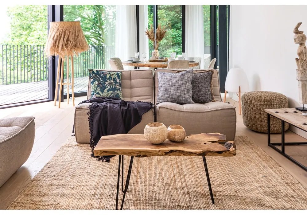 Coperta di cotone 130x160 cm Slub - Tiseco Home Studio